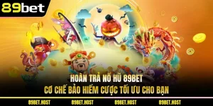 Hoàn Trả Nổ Hũ 89BET - Cơ Chế Bảo Hiểm Cược Tối Ưu Cho Bạn